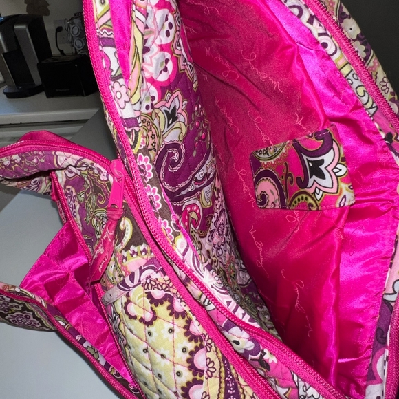 Vera Bradley backpack and compact organizer - Picture 2 of 9